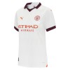 Camiseta de fútbol Manchester City Haaland 9 Segunda Equipación 23-24 - Mujer